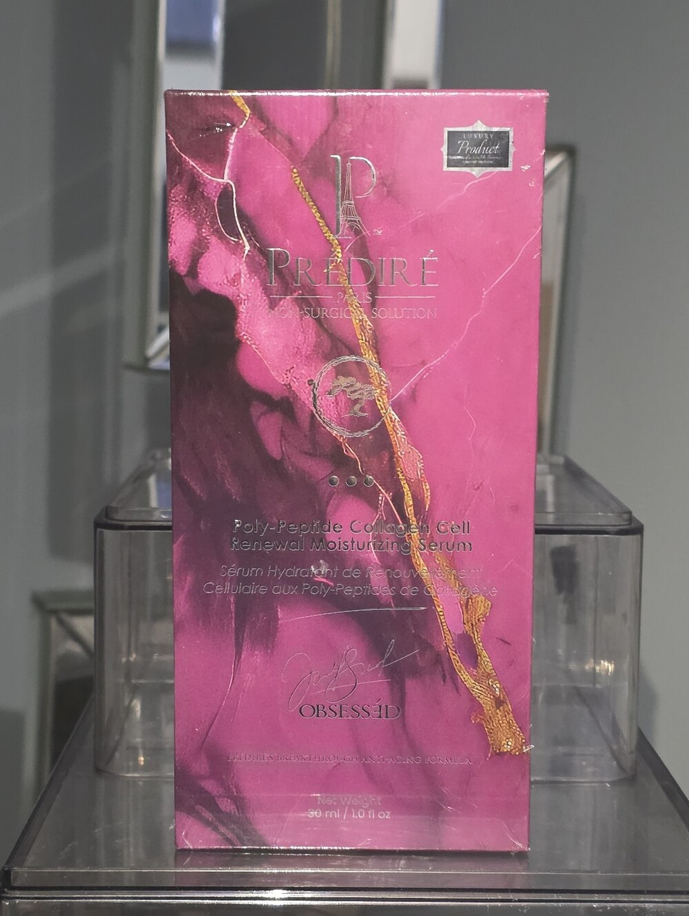 Prédiré Paris Poly-Peptide Collagen Cell Renewal Moisturizing Serum/NIB Sealed